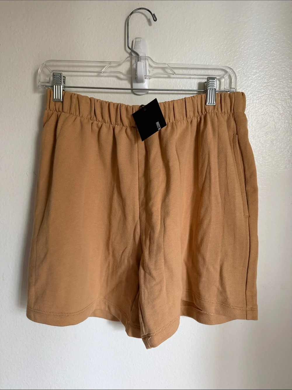 Buck Mason | Casual Elastic Waist Women's Shorts in Camel